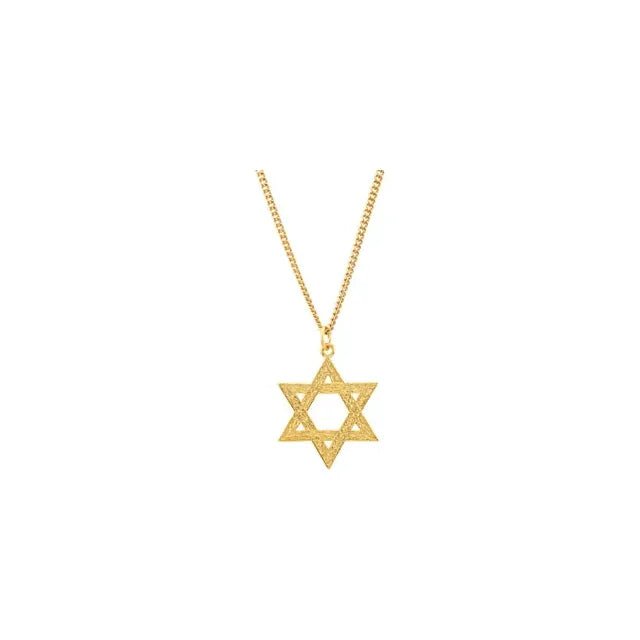 Vardy's Collection Star Of David Charm in 14K Yellow Gold