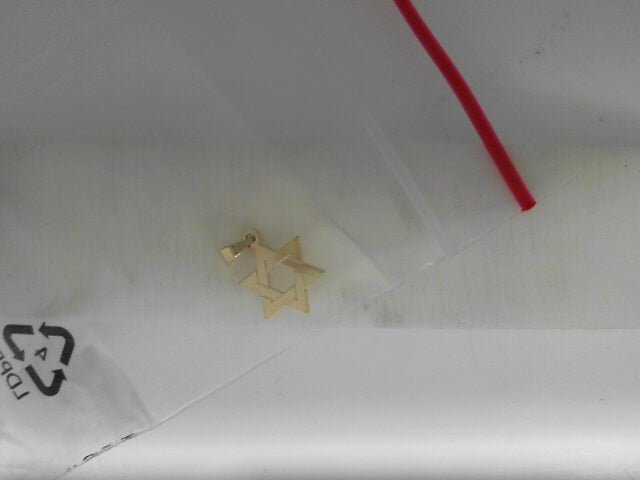 Vardy's Collection Star of David Pendant Necklace in 14K Yellow Gold