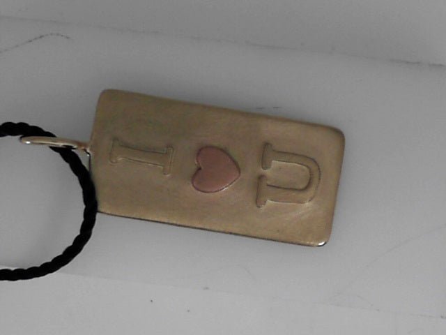 Vardy's Collection Two Tone Brushed Charm Bracelet in 14K White and Yellow Gold