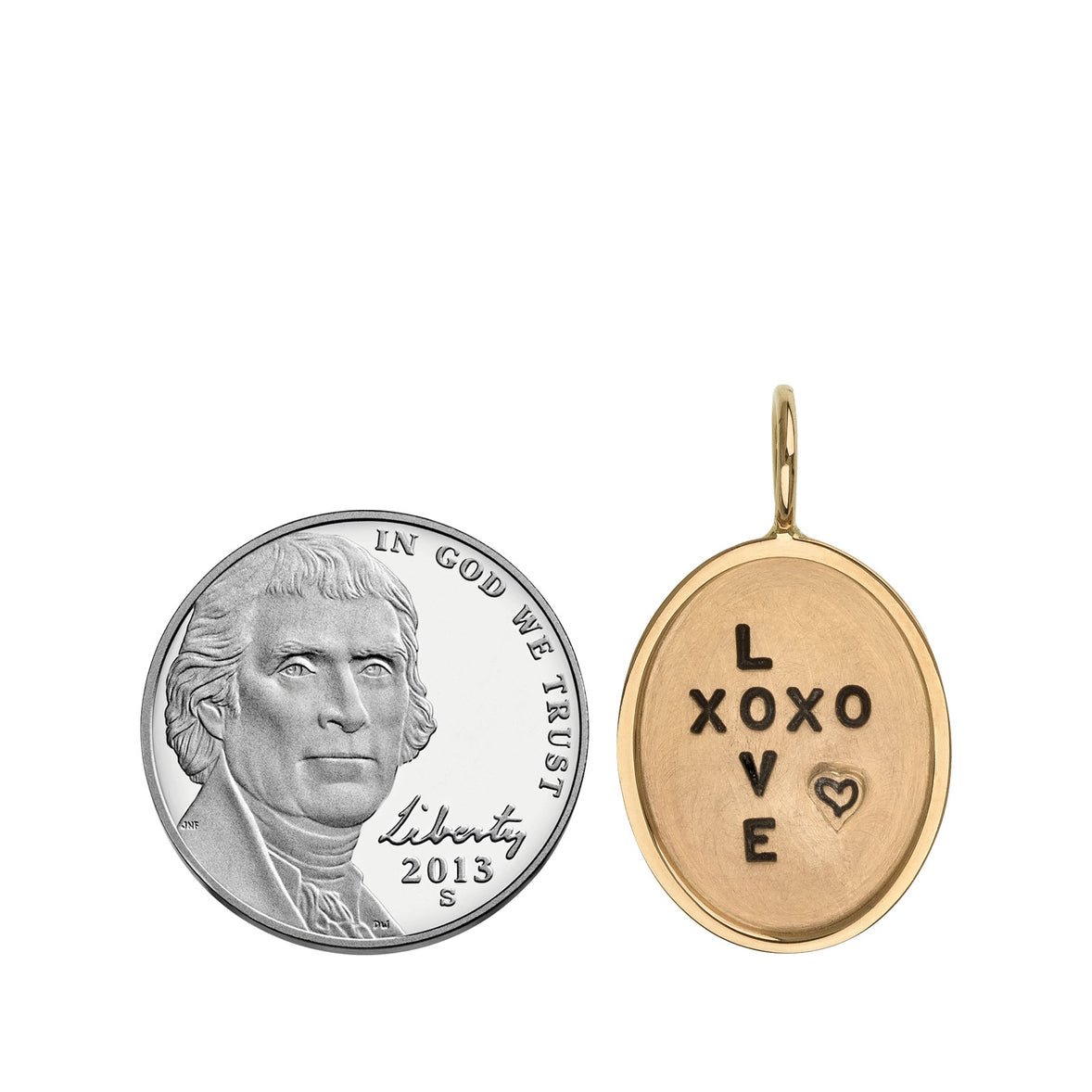 Vardy's Collection Yellow Drop Charm in 14K Gold