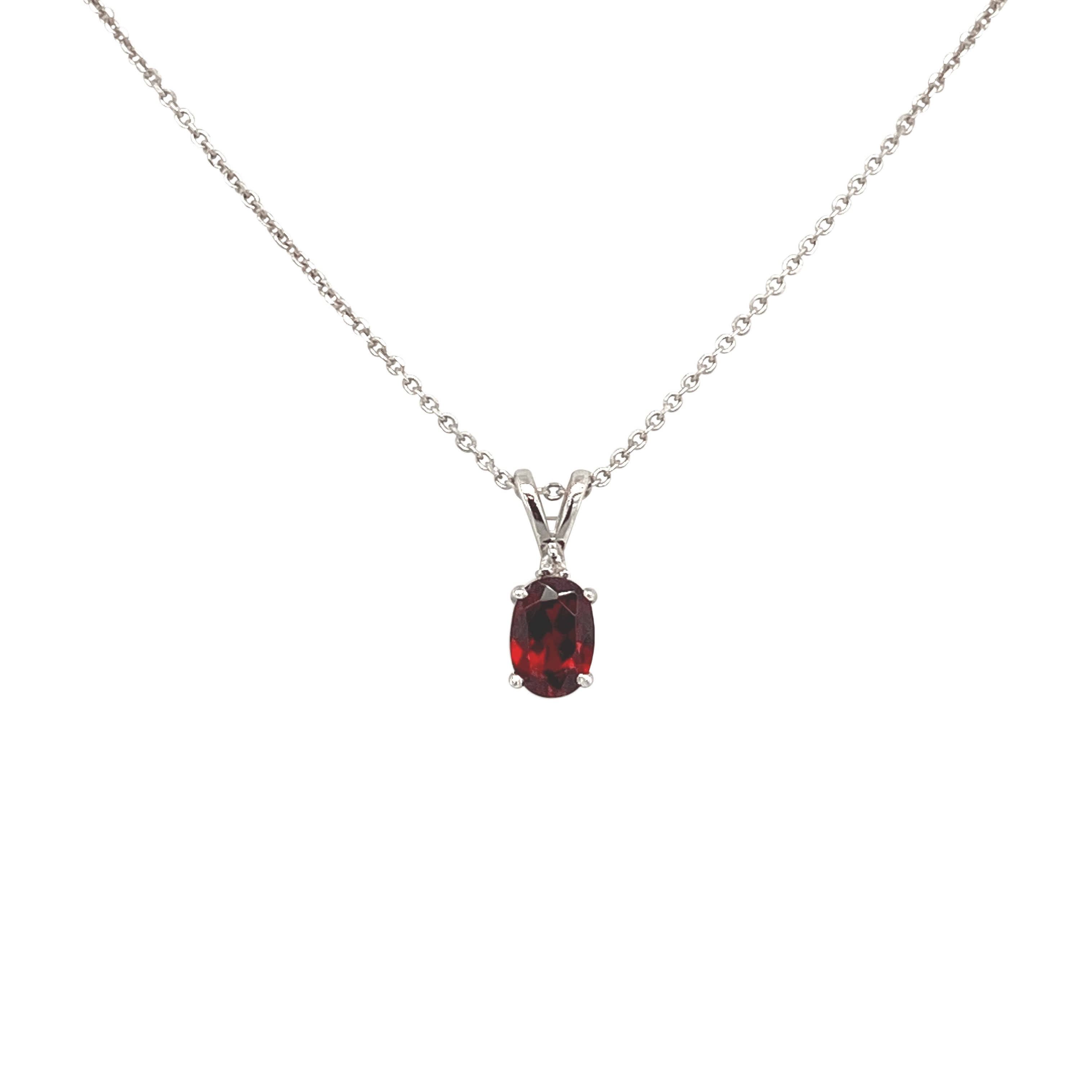 White Gold Necklace Vardy's Jewelers Bay Area