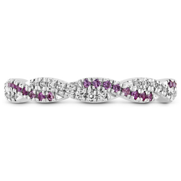 HARLEY GO BOLDLY BRAIDED ETERNITY POWER BAND WITH SAPPHIRES