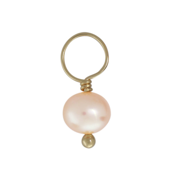 Pink Pearl Unfaceted Ball Gemstone