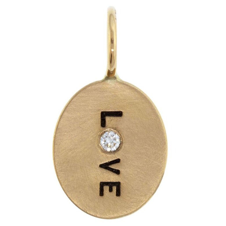 Love Oval Charm Vardy's Jewelers Bay Area