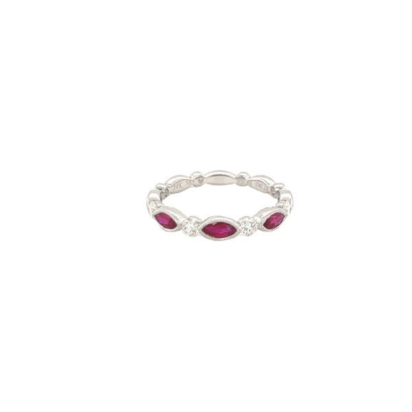 14 Karat Ruby Stackable