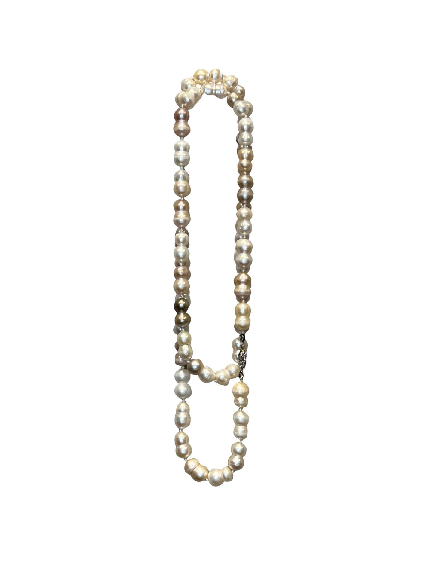 Baroque Rose Pearl Necklace 325-00165