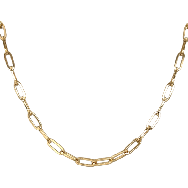 Yellow Paper Clip Chain